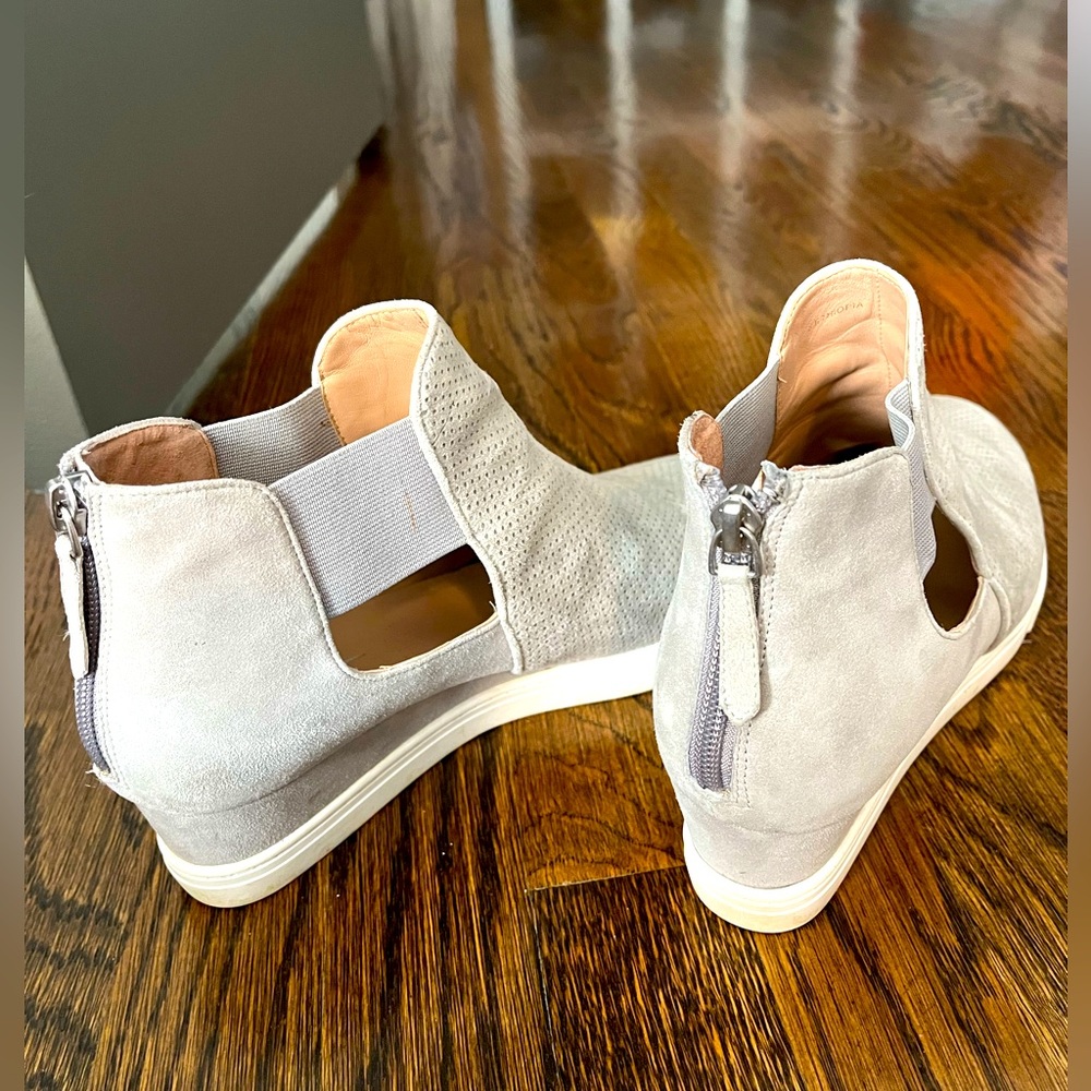 Paolo wedge grey sneakers